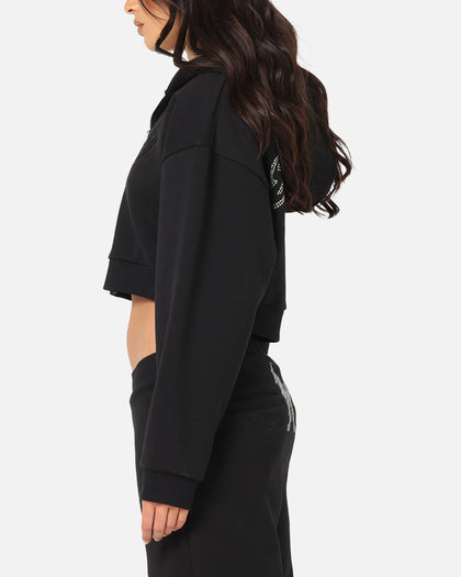 Ed Hardy Women's Butterfly Effect Hoodie Black