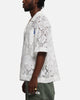 Loiter Lace Button Up Shirt Cream