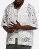 Loiter Lace Button Up Shirt Cream