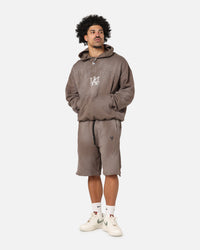 The Anti Order Post Season Boxy Hoodie Sunfade Brown