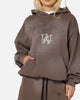 The Anti Order Post Season Boxy Hoodie Sunfade Brown