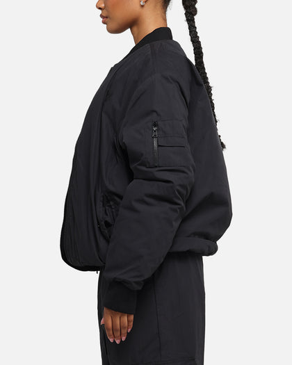 The Anti Order Anti Essential Oversized Bomber Jacket Black