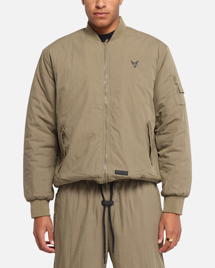 The Anti Order Anti Essential Oversized Bomber Jacket Dark Taupe