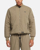 The Anti Order Anti Essential Oversized Bomber Jacket Dark Taupe