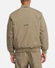 The Anti Order Anti Essential Oversized Bomber Jacket Dark Taupe