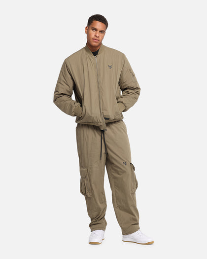 The Anti Order Anti Essential Oversized Bomber Jacket Dark Taupe