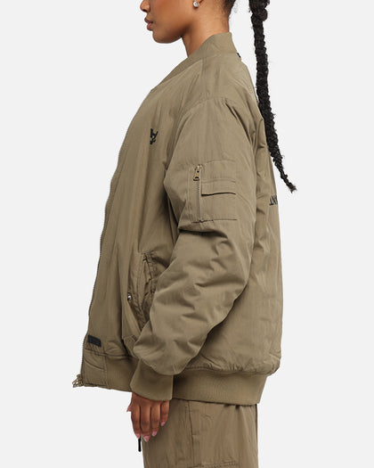 The Anti Order Anti Essential Oversized Bomber Jacket Dark Taupe