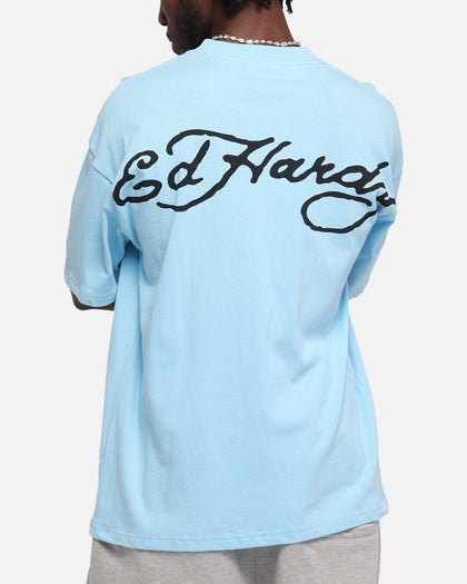 Ed Hardy Eagle T-Shirt Blue