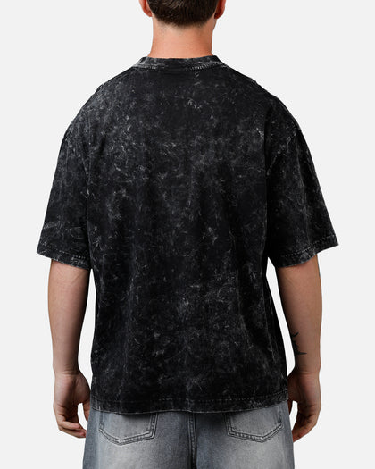 New Era San Francisco 49ers Boxy Essentials T-Shirt Washed Black