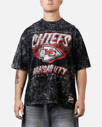 New Era Kansas City Chiefs Boxy Essentials T-Shirt Washed Black