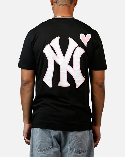 New Era New York Yankees Heart T-Shirt Black