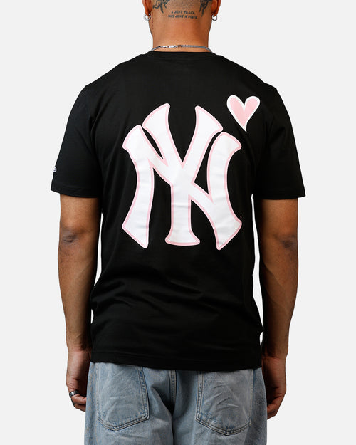 New Era New York Yankees Heart T-Shirt Black