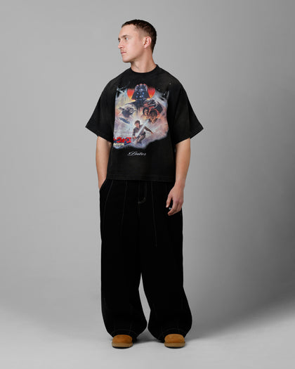 Loiter Star Wars Vintage T-Shirt Washed Black
