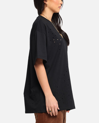 XXIII Distressed T-Shirt Black