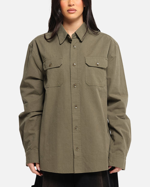 XXIII Slub Overshirt Khaki
