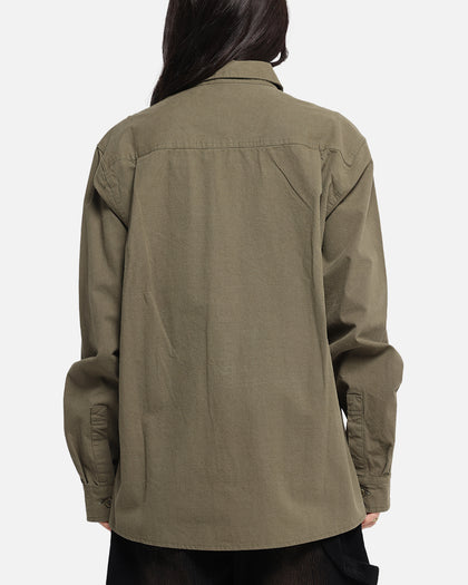 XXIII Slub Overshirt Khaki