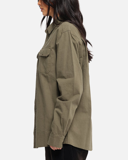 XXIII Slub Overshirt Khaki