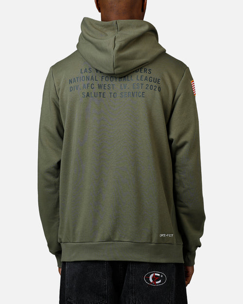 Nike Las Vegas Raiders Salute To Service Hoodie Olive