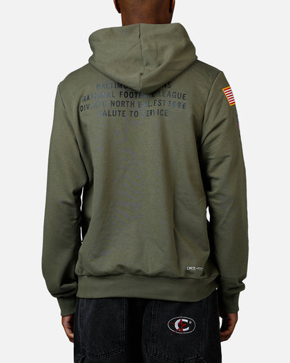Nike Baltimore Ravens Salute To Service Hoodie Olive