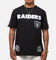 Pro Standard Las Vegas Raiders Classic Mesh Striped T-Shirt Black/Grey
