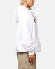 Carre Race Script Hoodie White