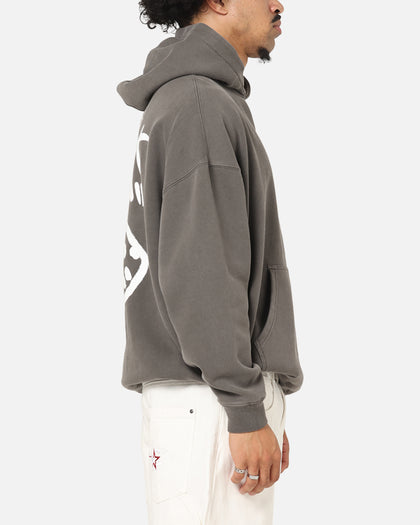 Carre Rolling Worldwide Hoodie Washed Charcoal
