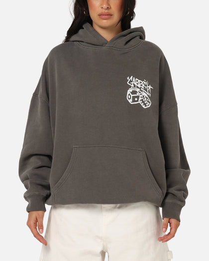 Carre Rolling Worldwide Hoodie Washed Charcoal