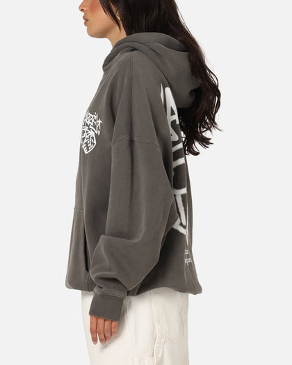 Carre Rolling Worldwide Hoodie Washed Charcoal
