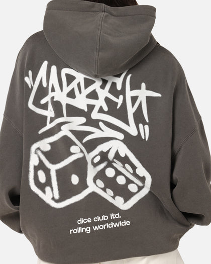 Carre Rolling Worldwide Hoodie Washed Charcoal