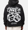 Carre Rolling Worldwide Hoodie Vintage Black