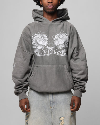 Loiter Draco Born Hoodie Washed Charcoal