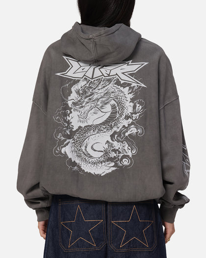 Loiter Draco Born Hoodie Washed Charcoal