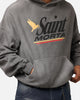 Saint Morta Adrenaline Boxy Hoodie Washed Charcoal