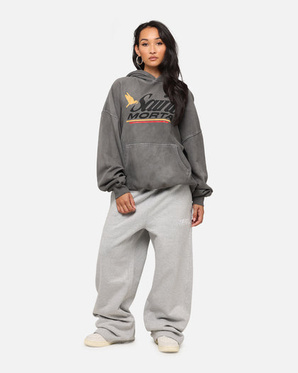 Saint Morta Adrenaline Boxy Hoodie Washed Charcoal