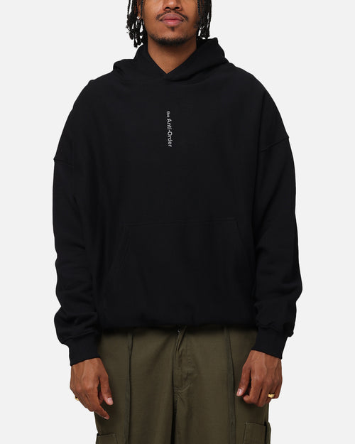 The Anti Order Process Boxy Hoodie Black