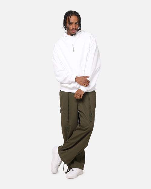 The Anti Order Process Boxy Hoodie White