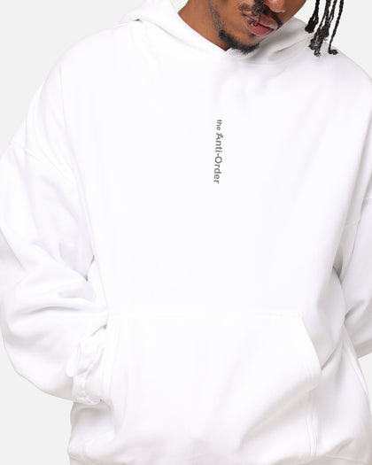 The Anti Order Process Boxy Hoodie White
