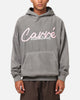 Carre International Script Hoodie Washed Charocal