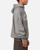 Carre International Script Hoodie Washed Charocal