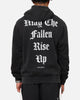 Saint Morta Fallen Rising Boxy Hoodie Vintage Black