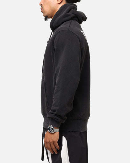 Saint Morta Fallen Rising Boxy Hoodie Vintage Black