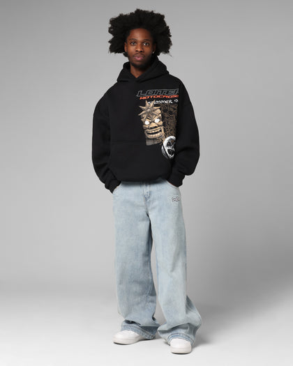 Loiter Summer Motocross Hoodie Black