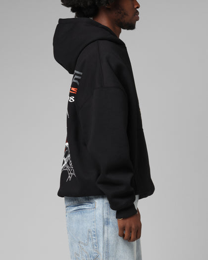 Loiter Summer Motocross Hoodie Black