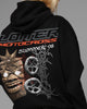 Loiter Summer Motocross Hoodie Black