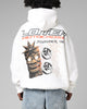 Loiter Summer Motocross Hoodie White