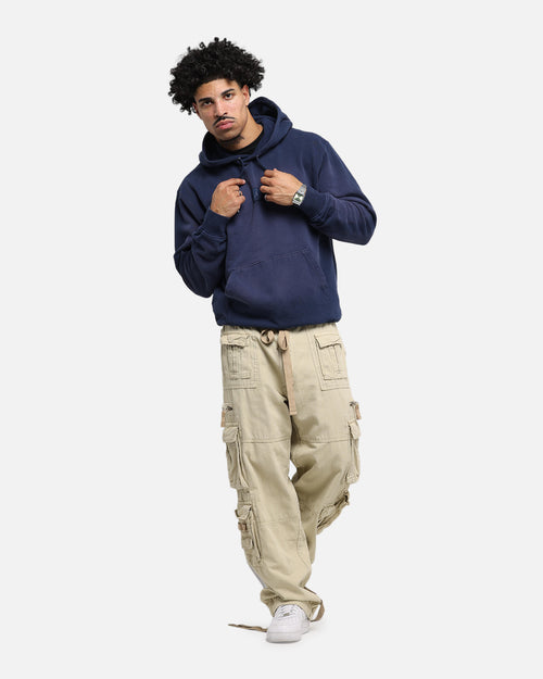 Jordan Flight Fleece Pullover Hoodie Midnight Navy