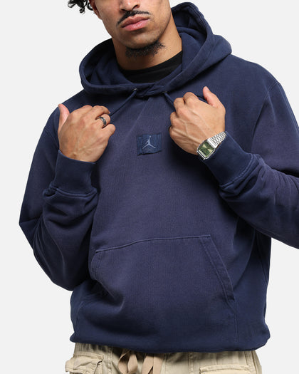 Jordan Flight Fleece Pullover Hoodie Midnight Navy