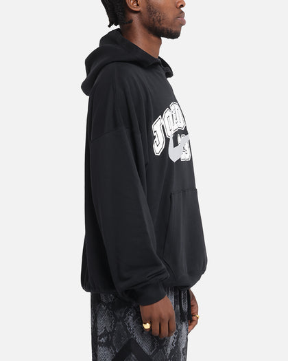 Jordan Jumpman MVP Oversized French Terry Pullover Hoodie Black/Grey