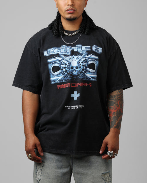 Loiter Void Vintage T-Shirt Black Wash