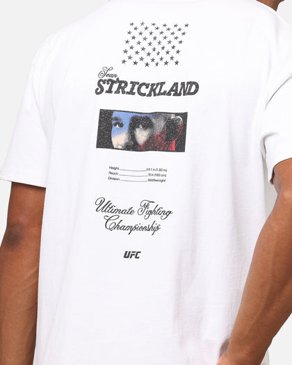 UFC By Culture Kings Sean Strickland Heavy T-Shirt White